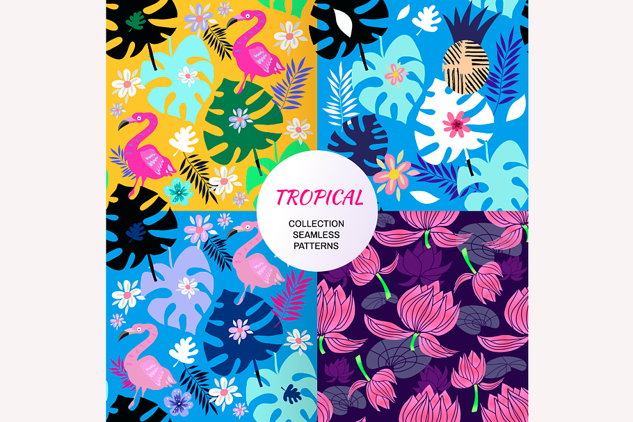 Tropical patterns set in Patterns - product preview 8