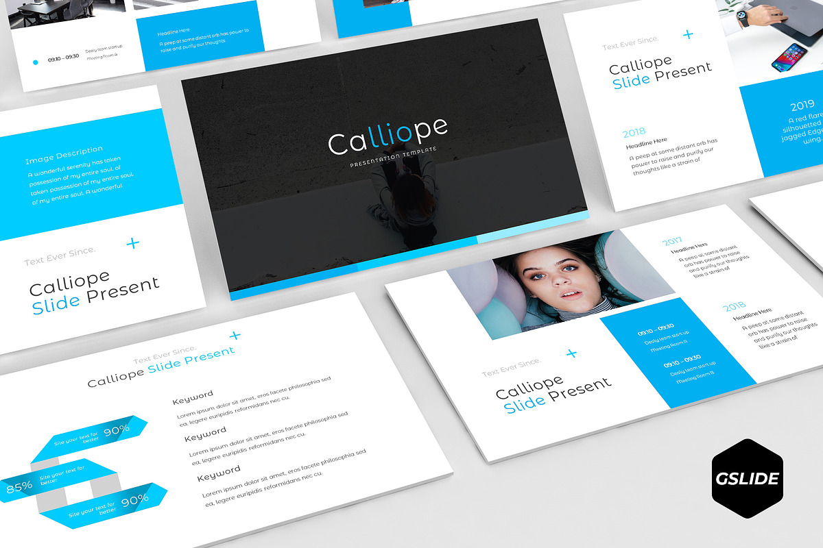 Calliope - Google Slides Template in Google Slides Templates - product preview 8