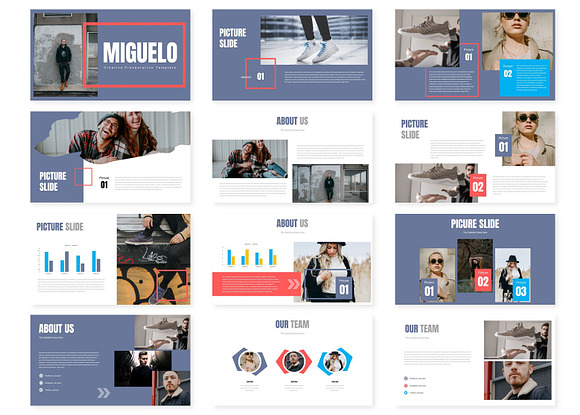 Miguelo - Google Slide Template in Google Slides Templates - product preview 1