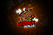 Hidden Ninja - Mascot & Esport Logo