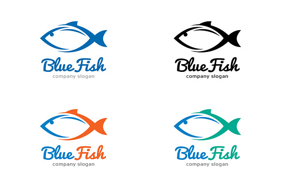 Fish Logo Template in Logo Templates - product preview 2
