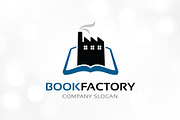 Book Factory Logo Template