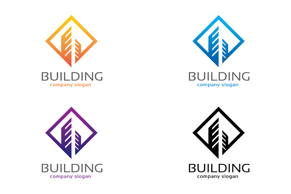 Building Logo Template in Logo Templates - product preview 2