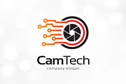 Camera Technology Logo Template