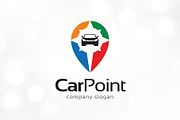 Car Point Logo Template