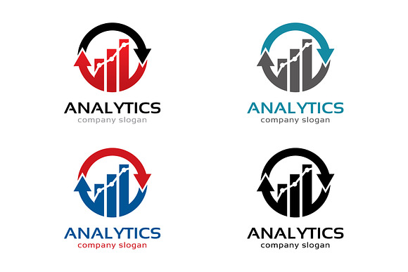 Analytics Logo Template in Logo Templates - product preview 2