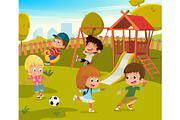 Baby Playground Summer Park