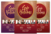 Love of Holiness Church Flyer