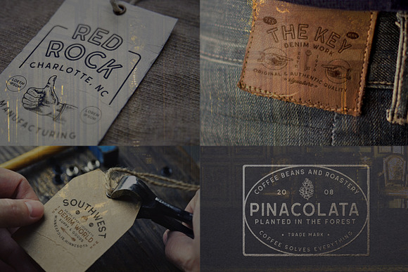 Modern Vintage Logopack (+EXTRAS) in Logo Templates - product preview 5