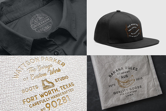 Modern Vintage Logopack (+EXTRAS) in Logo Templates - product preview 6