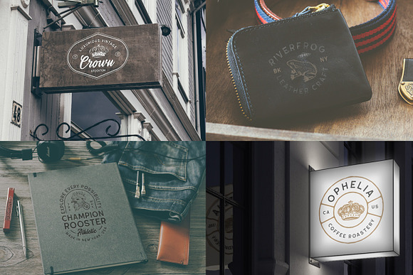 Modern Vintage Logopack (+EXTRAS) in Logo Templates - product preview 7
