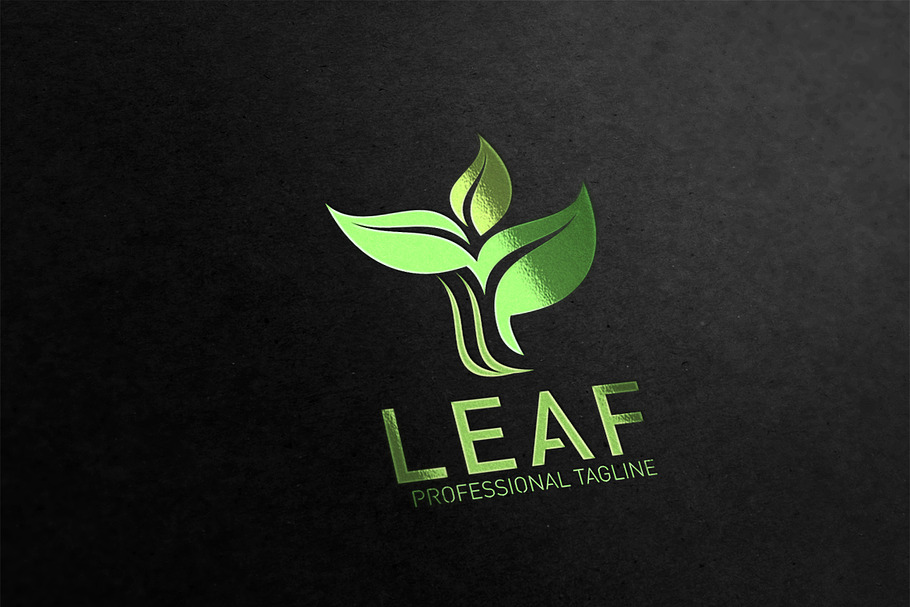 Leaf Logo in Logo Templates - product preview 8