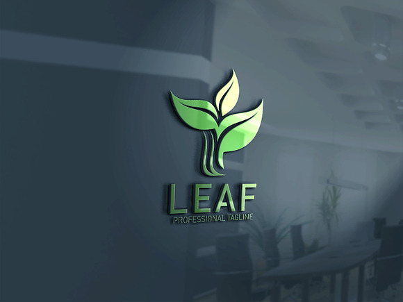 Leaf Logo in Logo Templates - product preview 1