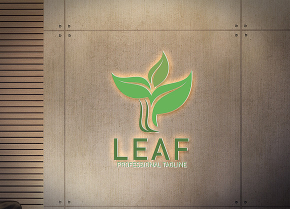 Leaf Logo in Logo Templates - product preview 4
