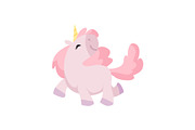 Beautiful Pink Unicorn, Cute Magic