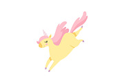 Lovely Jumping Unicorn, Cute Magic