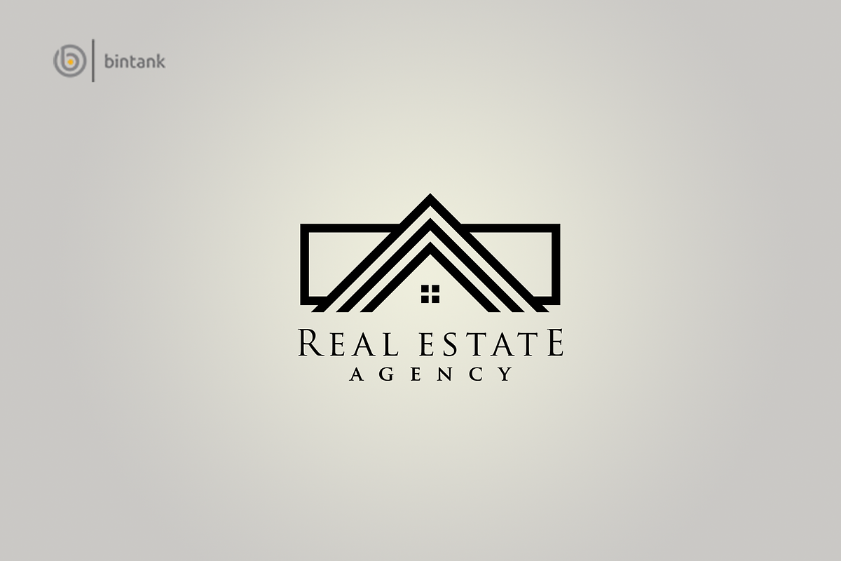 Golden House - Real Estate Logo in Logo Templates - product preview 8