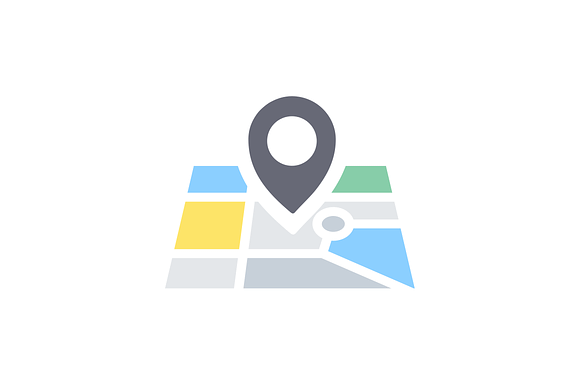 12 Map Location Pin Icons in Icons - product preview 1