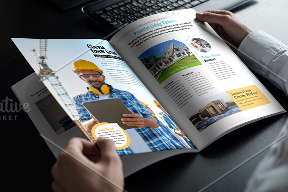 Business Magazine Template in Magazine Templates - product preview 5