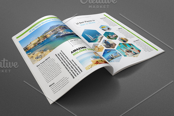 Business Magazine Template in Magazine Templates - product preview 6