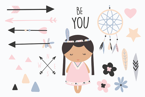 Be you-Tribal girl