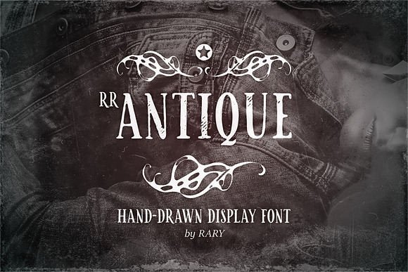 RR Antique / Vintage branding font in Serif Fonts - product preview 9