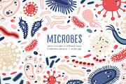 Microbes set and seamless