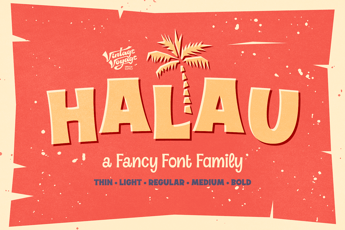 Halau • A Fancy Font Family in Fancy Fonts - product preview 8