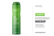 Deodorant mockup / glossy