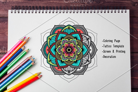 120 Detail Mandala Collection in Illustrations - product preview 4