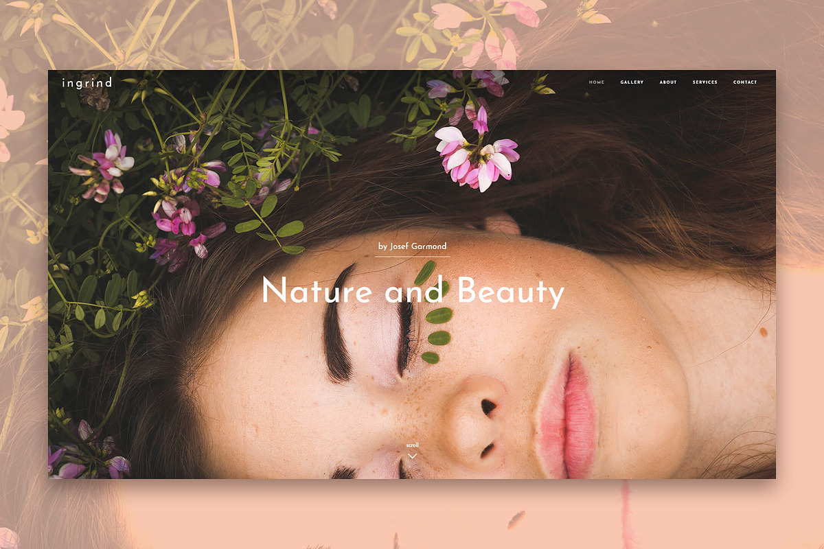 Ingrind Clean Photographer Theme in WordPress Photography Themes - product preview 8