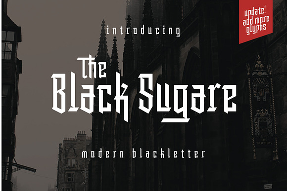 The Black Sugare [UPDATE] in Blackletter Fonts - product preview 6