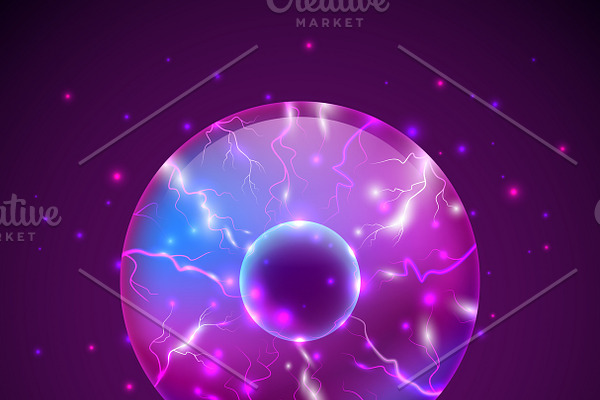 Magic occult sphere illustration