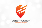 Construction Point Logo Template