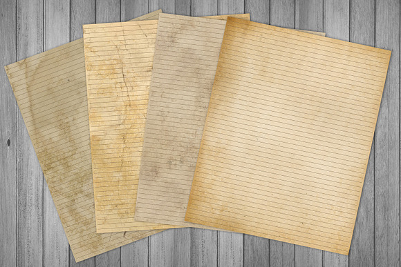 Distressed Writing Paper Printable in Textures - product preview 2