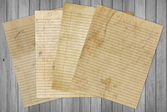 Distressed Writing Paper Printable in Textures - product preview 3