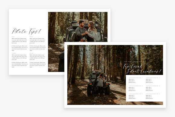 35-Page Photography Pricing Guide in Magazine Templates - product preview 3