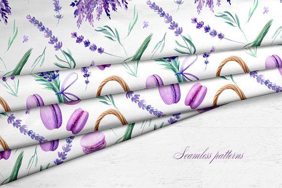 Lavender watercolor in Illustrations - product preview 1