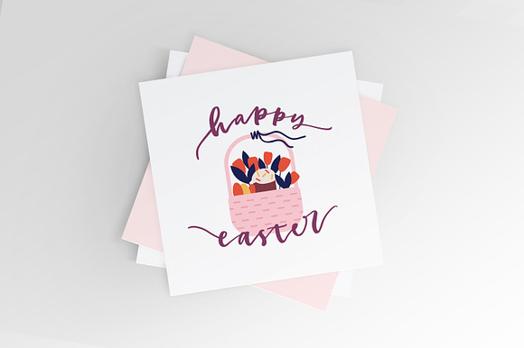 Easter scenes and cards in Illustrations - product preview 10