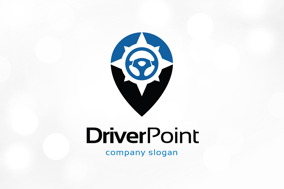 Driver Point Logo Template Creative Logo Templates Creative Market