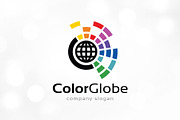 Color Globe Logo Template