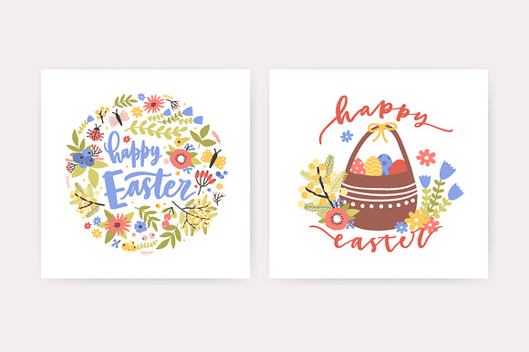 Cute Easter bundle in Illustrations - product preview 2