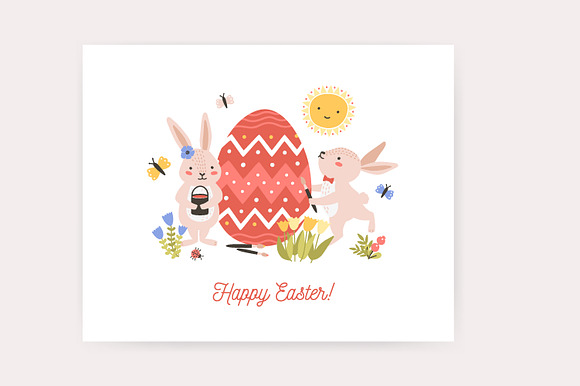 Cute Easter bundle in Illustrations - product preview 3