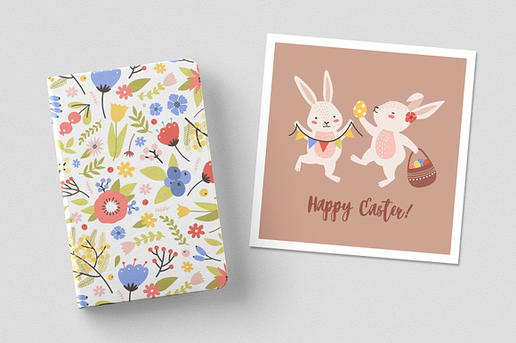 Cute Easter bundle in Illustrations - product preview 11