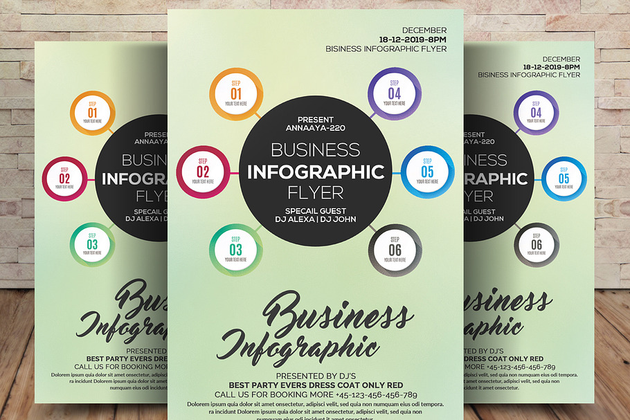 Infographics Business Flyer