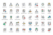 144 Business Management Icons
