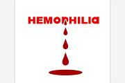 Hemophlia unique lettering