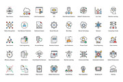 216 Data Science Vector Icons