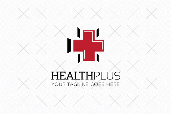 Health Plus Logo Template