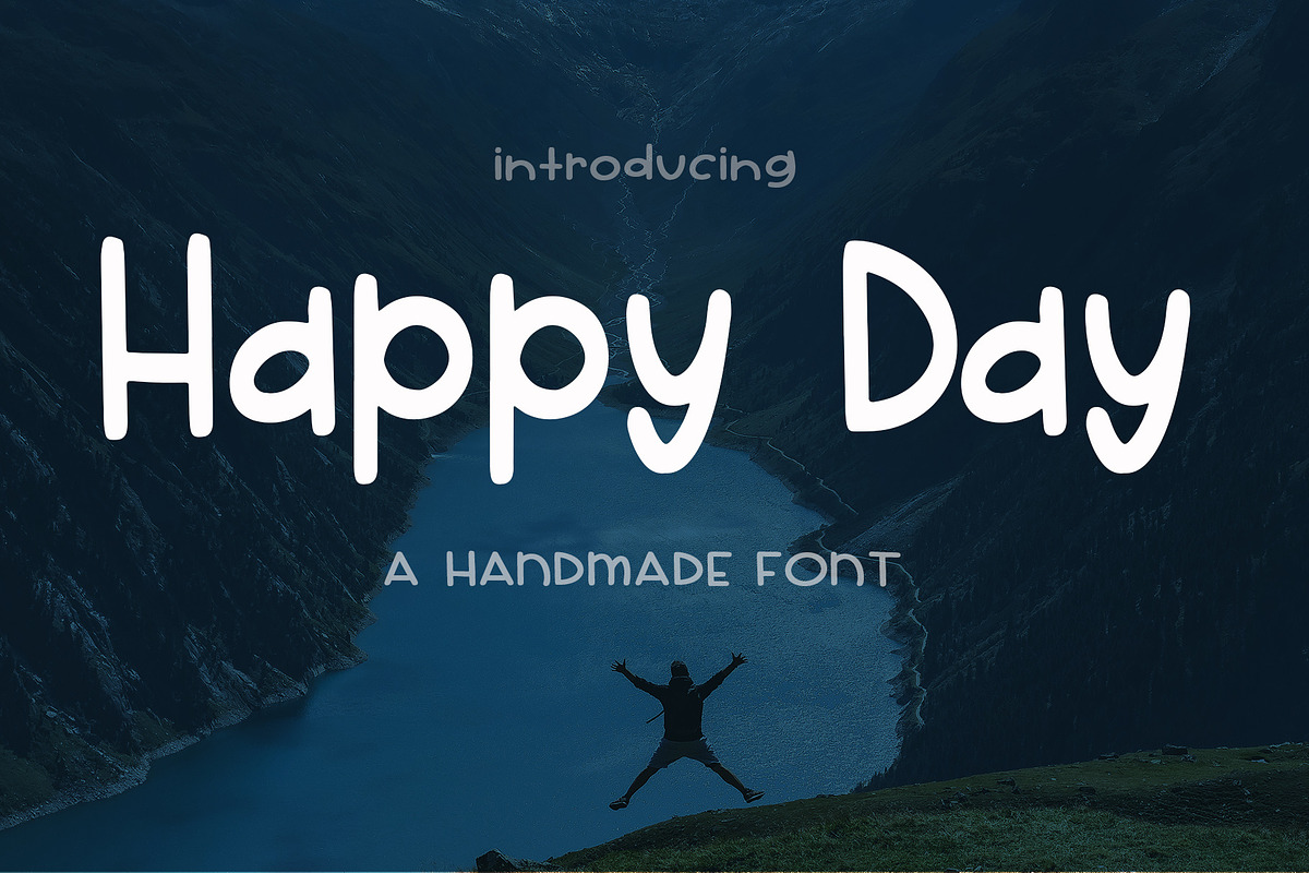 Happy Day Font in Display Fonts - product preview 8